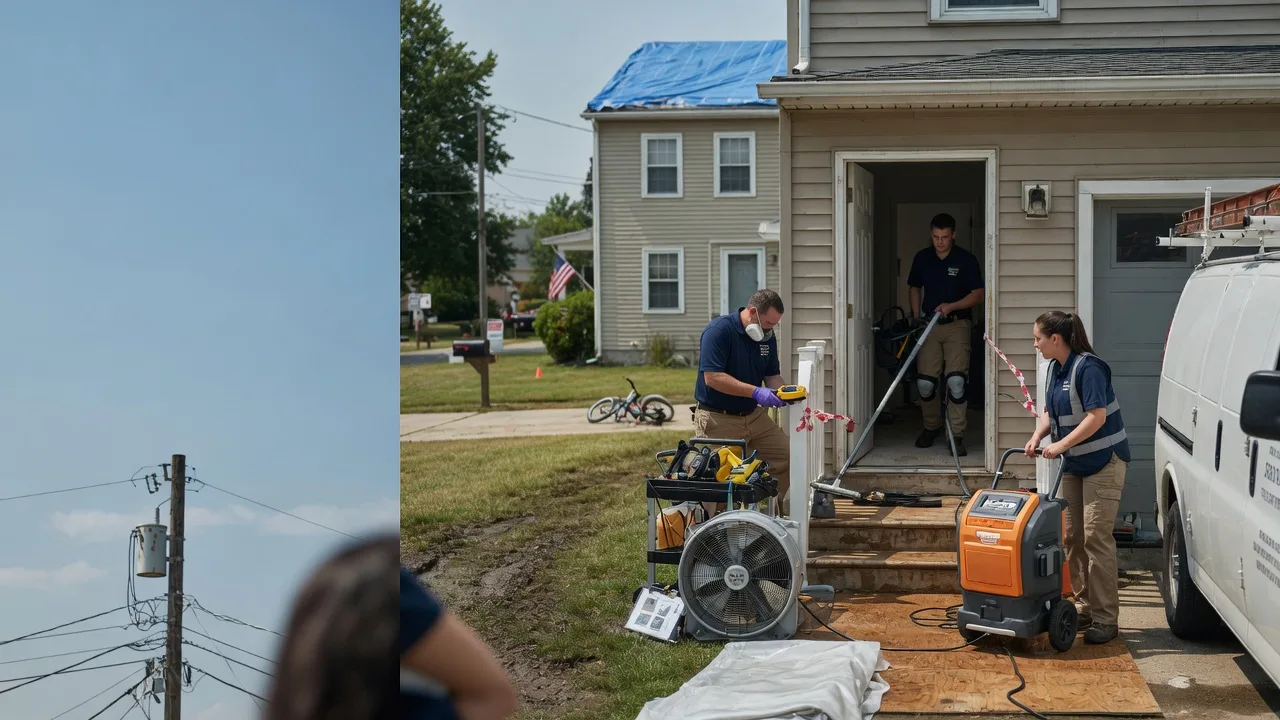 Water Damage Repair in Coxs Creek, KY near me